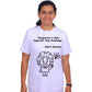 Imagination is more important than knowledge Brainy Being Apparels White 12 - 18 months