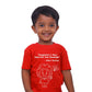 Imagination is more important than knowledge Brainy Being Apparels Red 12 - 18 months