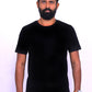 Short - Sleeve Plain Tees Brainy Being Apparels 12 - 18 months Black