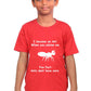 Ants Don't have Ears! / Round Neck Half Sleeve Regular Fit TShirt Brainy Being Apparels 12-18 Months Black