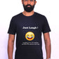 Just Laugh! - Round Neck Half Sleeve Regular Fit TShirt Brainy Being Apparels 12-18 Months BLACK