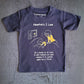 Newtons First Law / Round Neck Half Sleeve Regular Fit TShirt Brainy Being Apparels 12-18 M NAVY BLUE