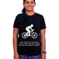 You Can Travel 3x Faster Than You Walk With Same Energy / Round Neck Half Sleeve Regular Fit TShirt Brainy Being Apparels 12-18 M White
